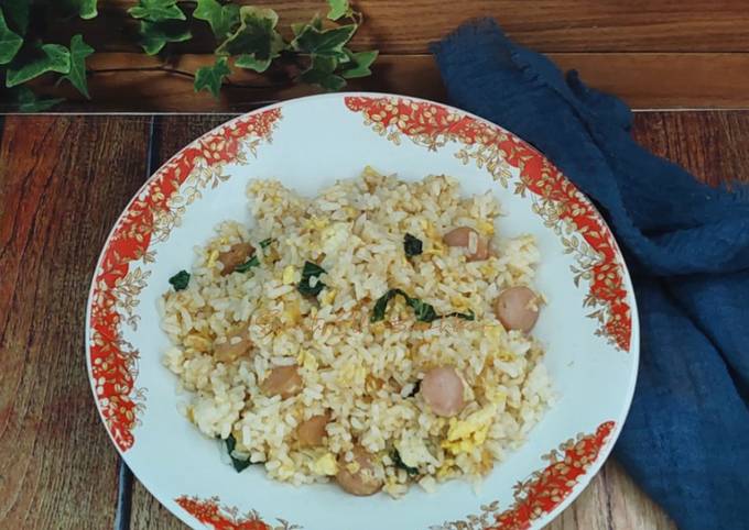 Recipe: Appetizing Nasi Goreng Sosis