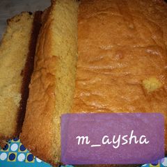 A picture of Basic butter cake.
