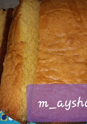 A picture of Basic butter cake.