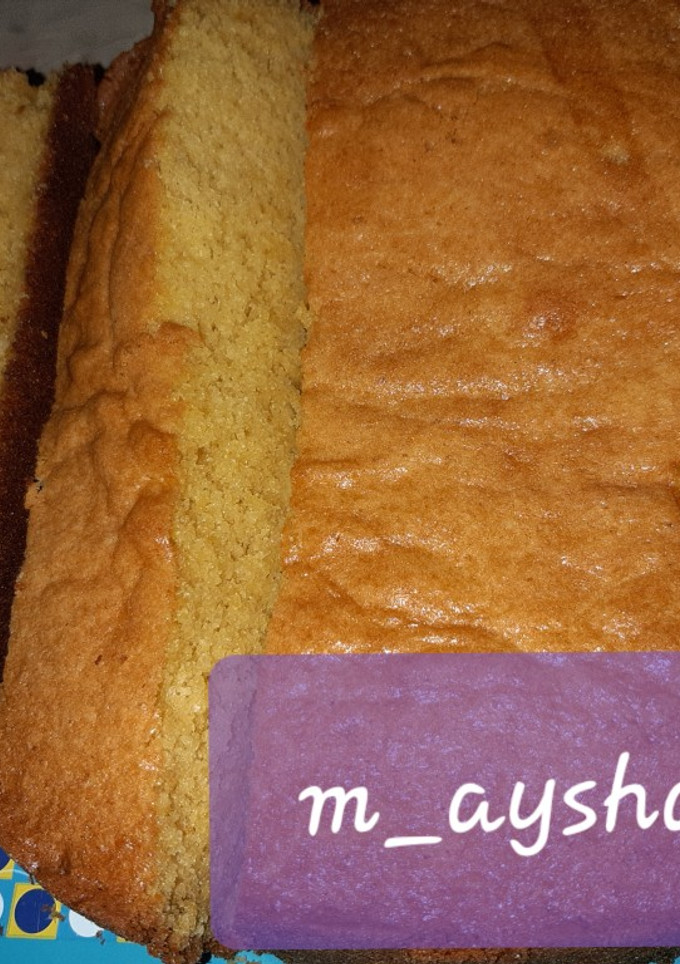A picture of Basic butter cake.