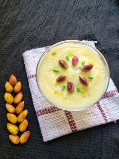 عکسی از دستور فرنی پسته