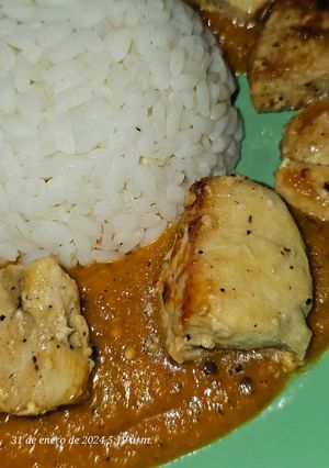 Foto principal de Tacos de pollo con salsa diabla