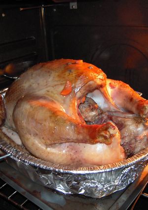 A picture of Roast Thanksgiving Turkey.