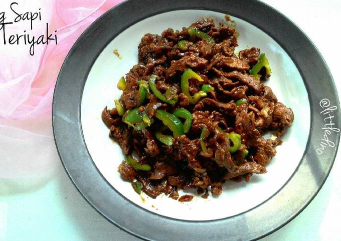 Daging Sapi Saus Teriyaki