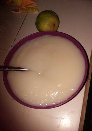 Una foto de Crema pastelera sin huevo