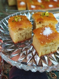 عکسی از دستور کیک شربتی