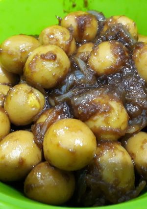 Foto resep Telur puyuh kecap manis