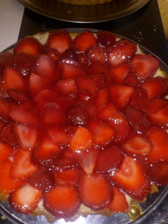 Una foto de "Tarta de Frutillas" 🍓🍓🍓