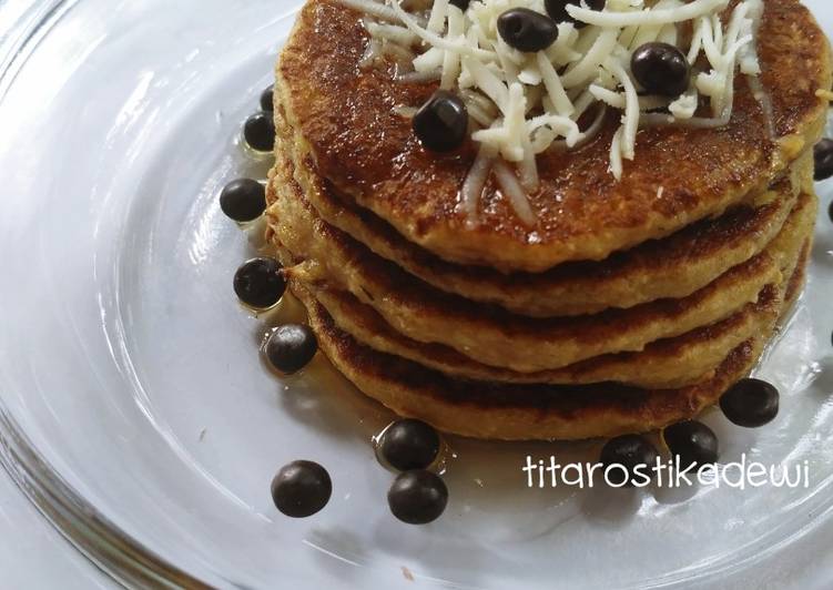 Resep: AppetizingPancake Oatmeal Sukun