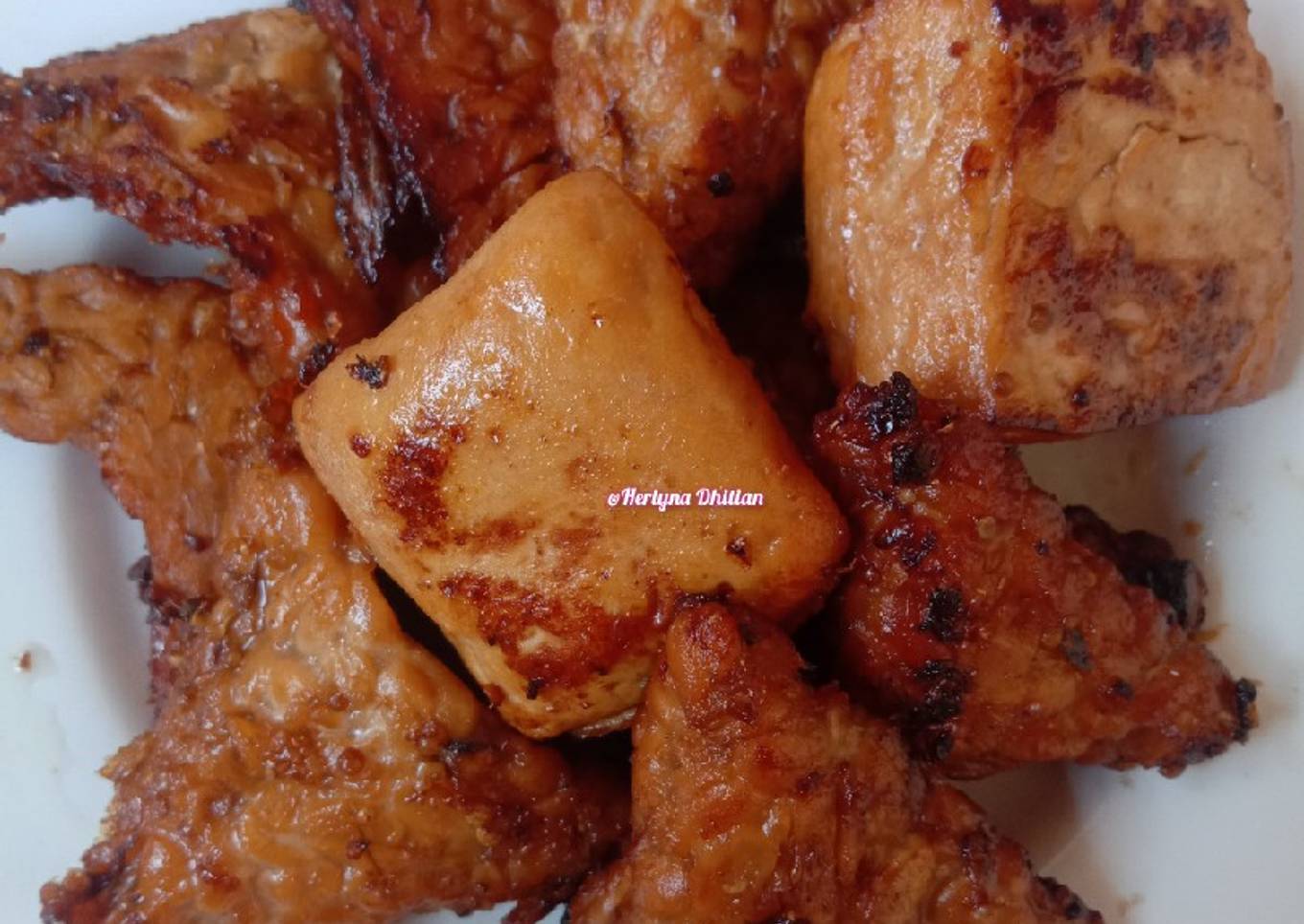 Tahu Tempe Bacem