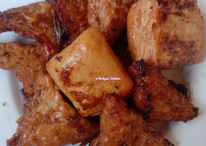 Resep Tahu Tempe Bacem, Lezat Sekali