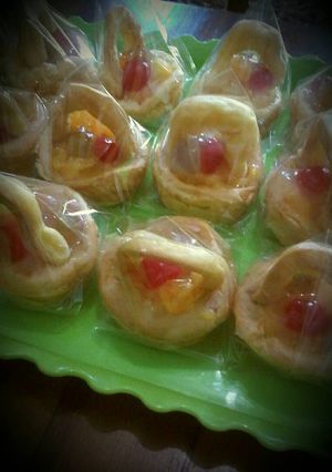 Foto resep Kue sus keranjang buah