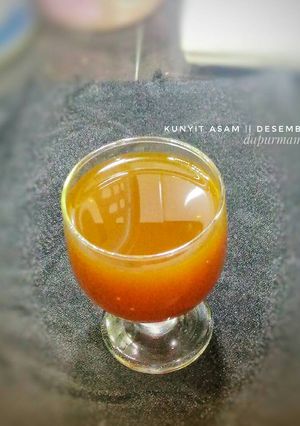 Foto resep Kunyit asam no ribet (minuman)