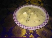 A picture of almond paneer
