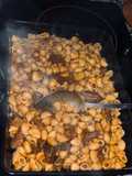 Códitos en salsa de ternera