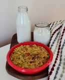 "Leche" o bebida de arroz yamaní + tortilla de arvejas 🍚 🌱 2 X 1 en recetas de aprovechamiento