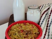 Una foto de bebidas de arroz