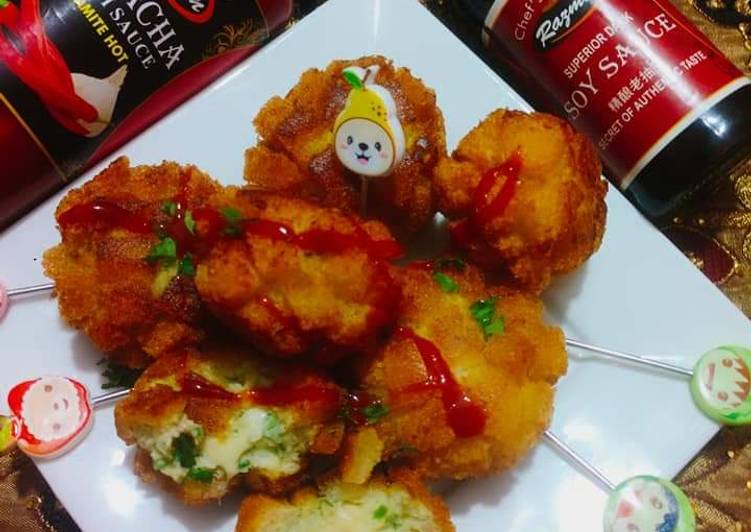 Easiest Way to Make Quick Football_cheese_chiken  #my_new_creation