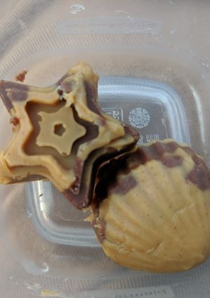 A picture of Keto Chocolate Peanut Butter Fat Bombs.