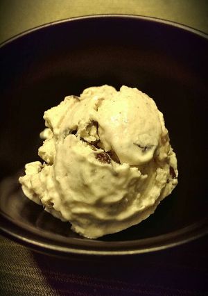 A picture of Azuki Red Bean Paste Frozen Yoghurt.