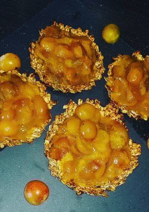 Une photo de Tartelettes mirabelles