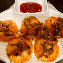 A picture of Fried Idli.