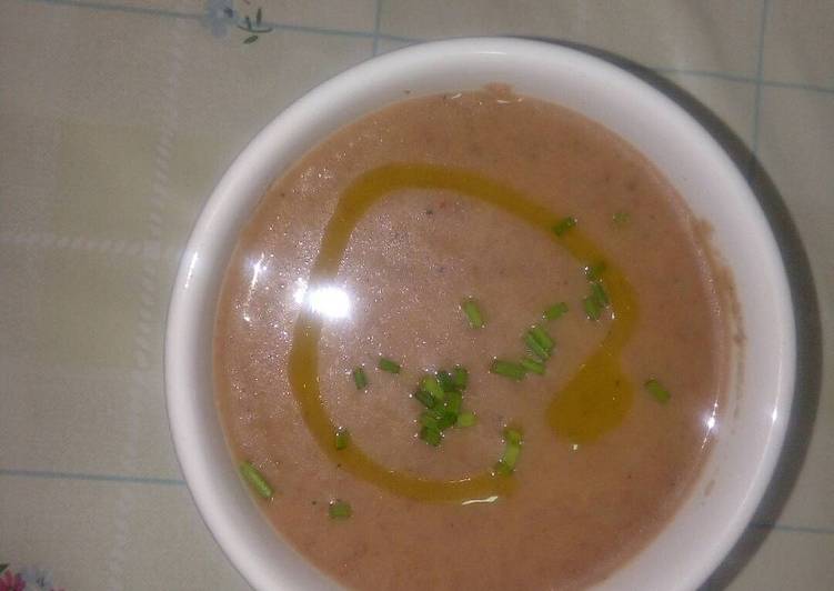 Gazpacho de cerezas