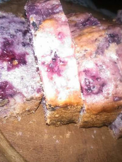 Una foto de Budín de moras