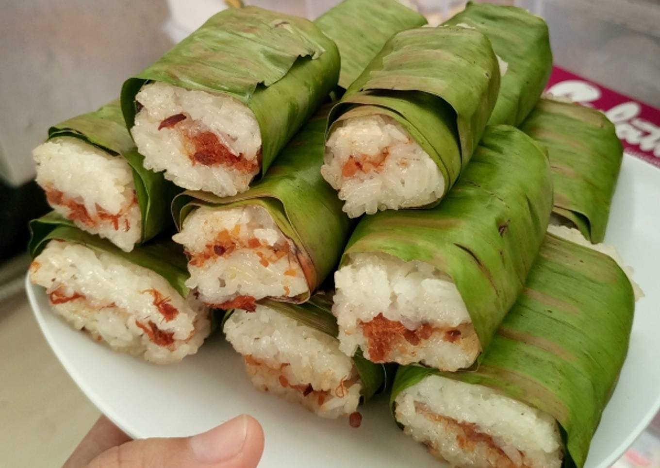 Lemper Abon Ayam Panggang