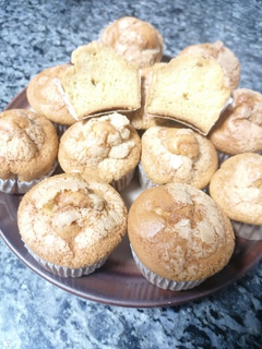 Una foto de 56. Magdalenas de natillas / Thermomix