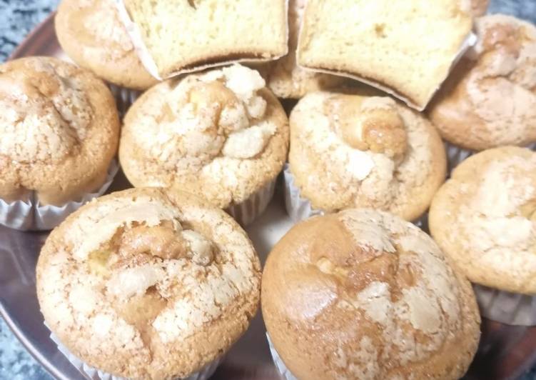 56. Magdalenas de natillas / Thermomix
