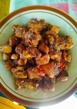 Foto resep Cincang Ayam goreng kecap