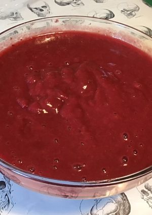 Une photo de Compote au duo de pêches et cannelle
