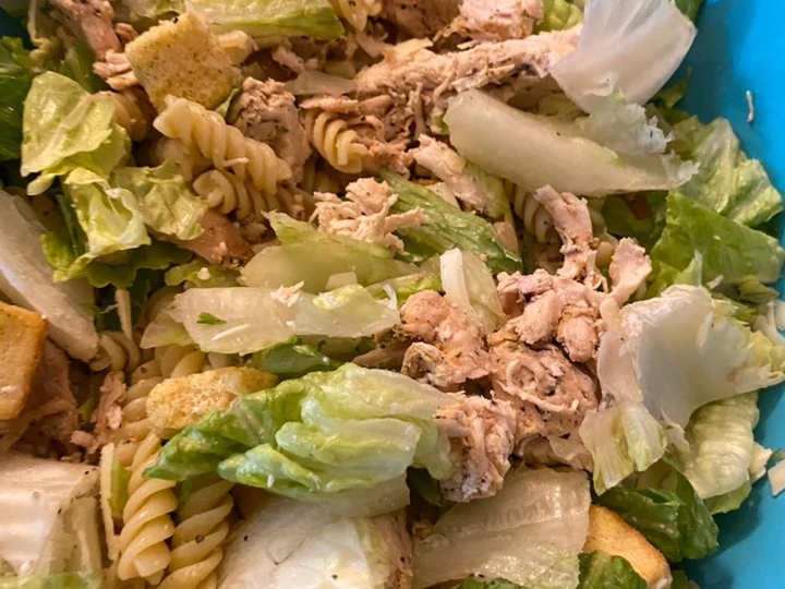 Easy Way Make Recipe Caesar Salad Pasta that is  Makes Drooling, So Delicious}