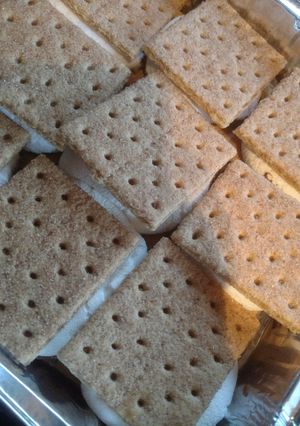 A picture of Oven S'mores.