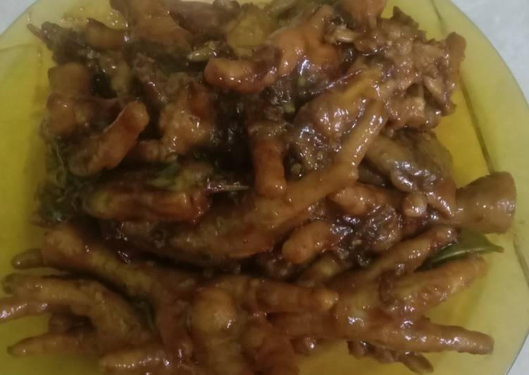 Ceker mercon pedas manis