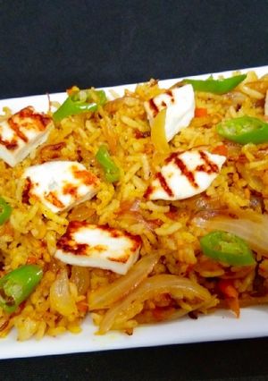 A picture of Paneer Pulao.