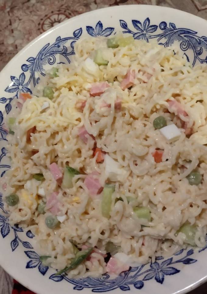 Салат 🥗 з макаронами "Мівіна"