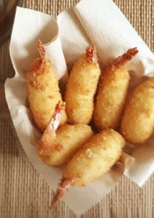 Foto resep Udang balut kentang krispi
