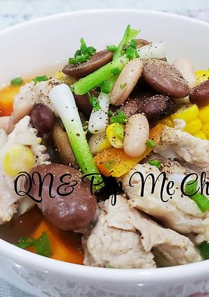 Hình của món Canh sườn non thập cẩm.