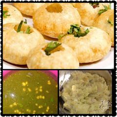 A picture of Yummy Golgappe.
