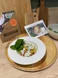 Recette QUITOQUE : Spätzle à la poitrine fumé et sauce crémeuse au Persil