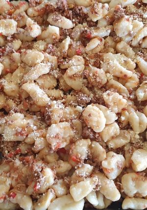 A picture of Homemade Gnocchi (Potato and Flour).