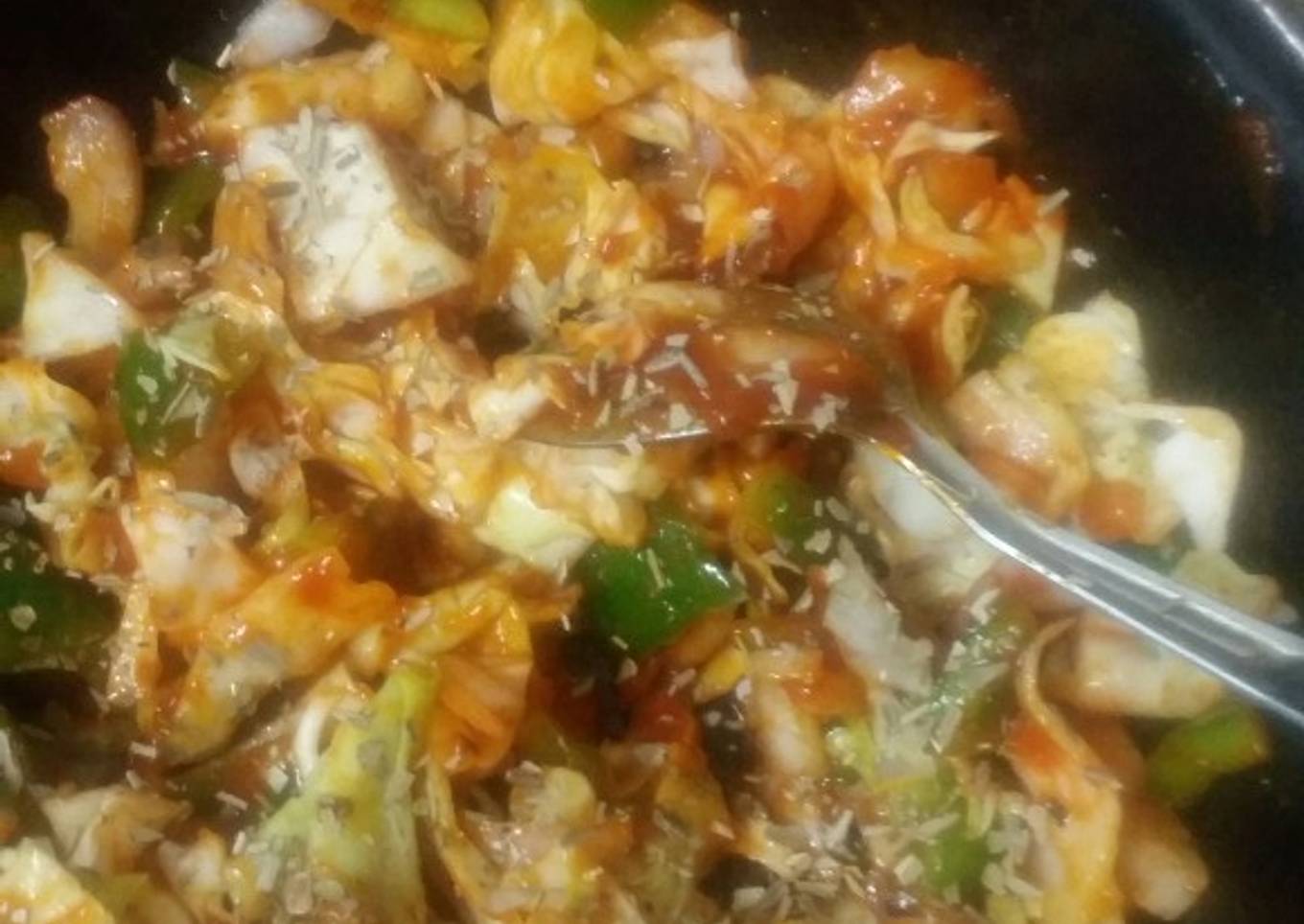 Pizza salad