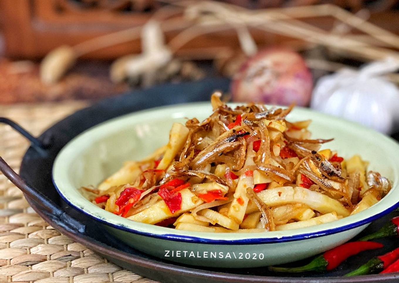 Rebung Tumis cili padi🌶