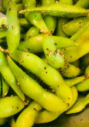 川燙毛豆 的食譜成品照片