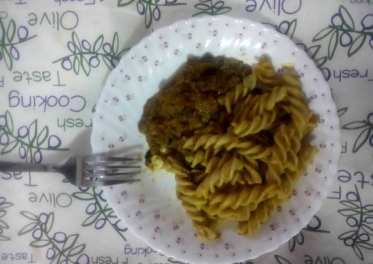 Easiest Way to Make Any-night-of-the-week Brown Spiral Pasta &amp; Beans