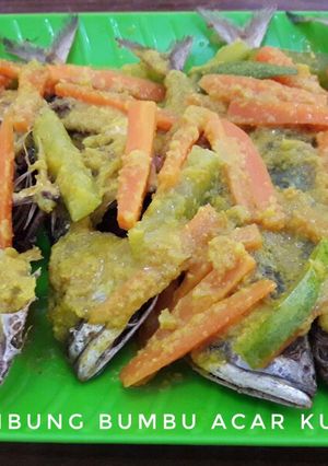 Foto resep Ikan Kembung Bumbu Acar Kuning