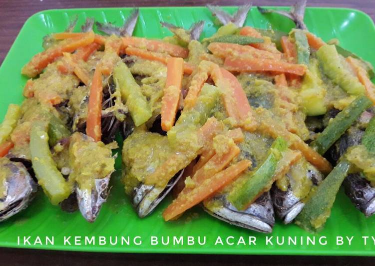 Resep Ikan Kembung Bumbu Acar Kuning, Bisa Manjain Lidah