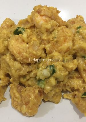 Foto resep Udang telur asin